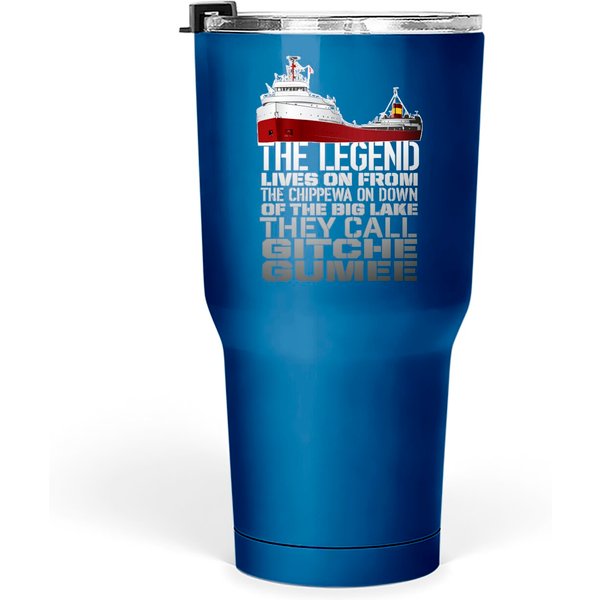 The Legend Lives On - Edmund Fitzgerald - Tumblers 30 Oz-image