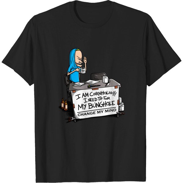 I Am Cornholio... Change My Mind - Beavis And Butthead - T-Shirt-image