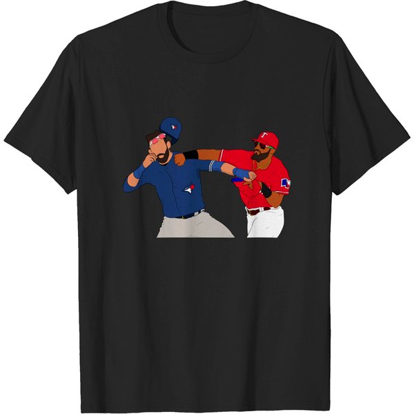 Odor Vs Bautista - Baseball - T-Shirt-image