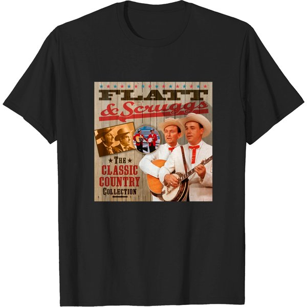 Flatt &Amp; Scruggs - The Classic Country Collection - Flatt Scruggs - T-Shirt-image