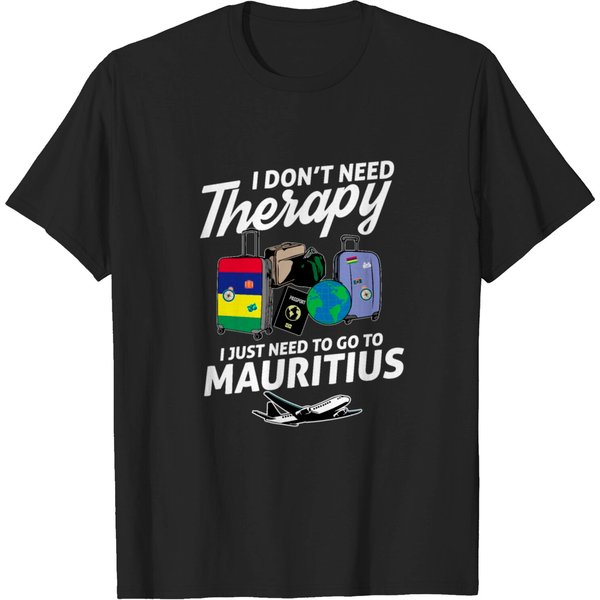 Mauritius Flag I Mauritius Souvenirs T-Shirt-image