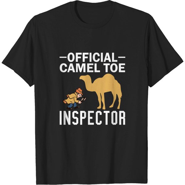 Official Camel Toe Inspector Funny T-Shirt T-Shirt-image
