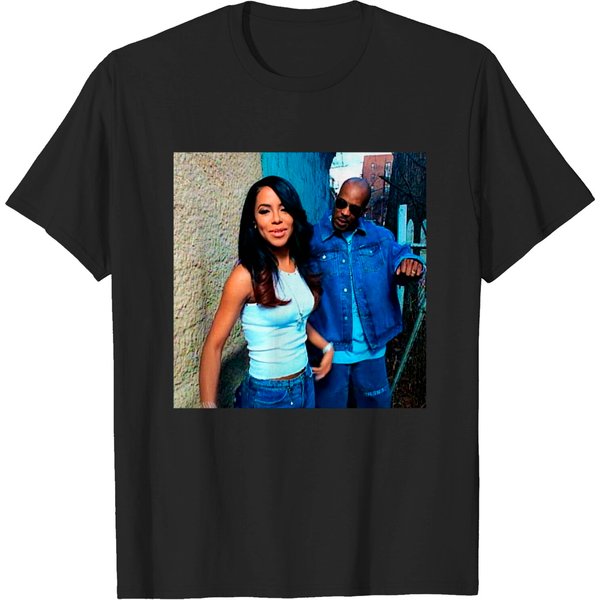 Dmx With Aaliyah Fan T-Shirt-image
