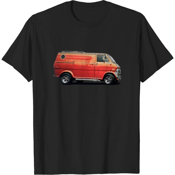 1970S (Vintage Distressed Look) - Van - T-Shirt-image