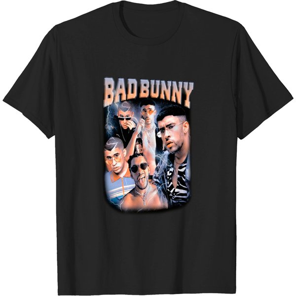 Vintage Heavy Metal Bad Bunny T-Shirt-image