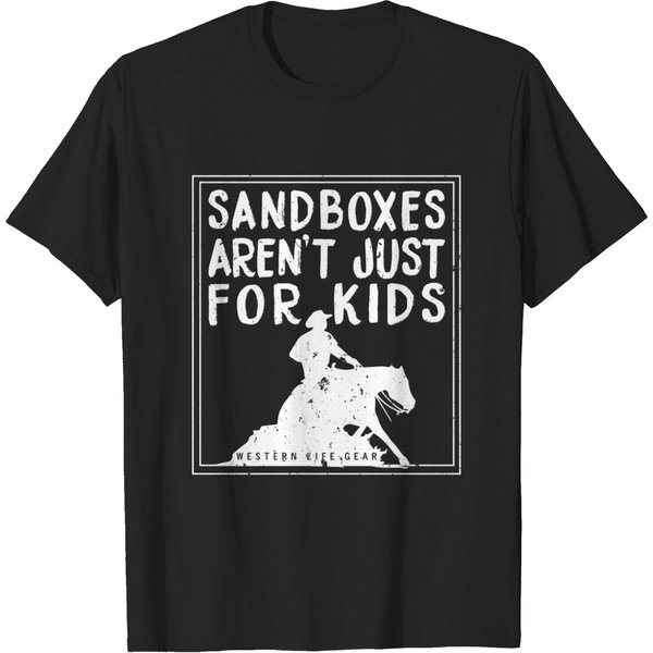 Sandbox - Reining Horse T-Shirt-image
