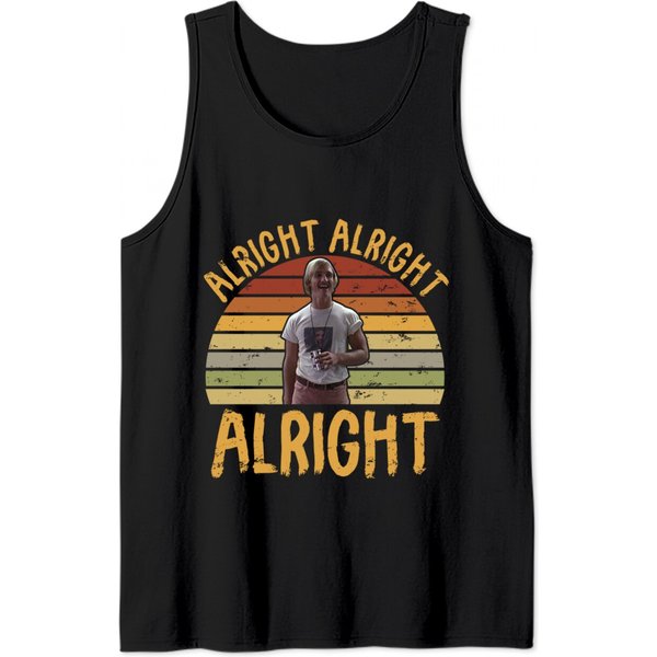 Vintage 70S 80S 90S Dazed And Confused Alright Tank Tops-image
