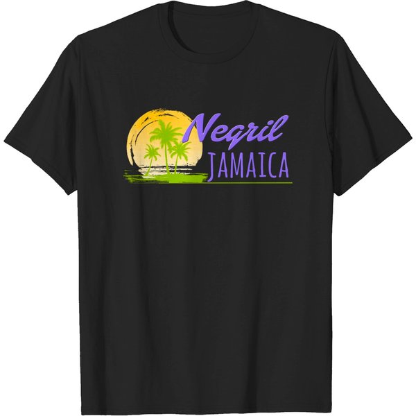 Life'S A Beach: Negril, Jamaica - Negril Jamaica - T-Shirt-image