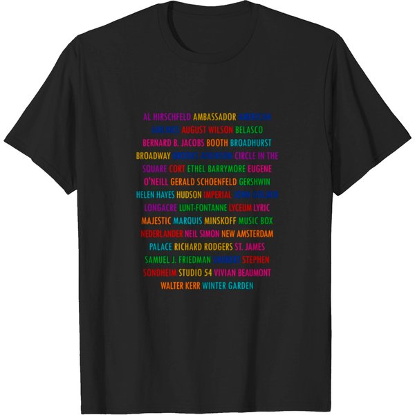 Broadway Theatres T-Shirt-image