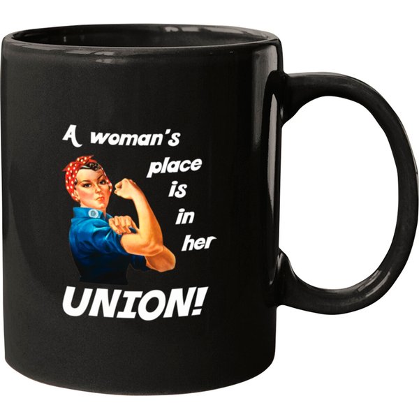 Pro Union Strong - Union Proud Rosie The Riveter C Mugs-image