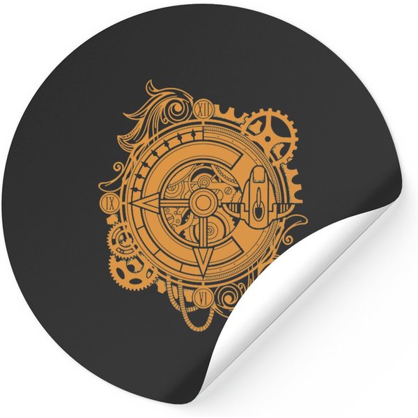 Chrono Trigger Clock Epoch - Chrono Trigger - Stickers-image