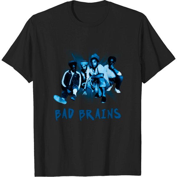 Bad Brains-Blue - Punk Rock Band - T-Shirt-image
