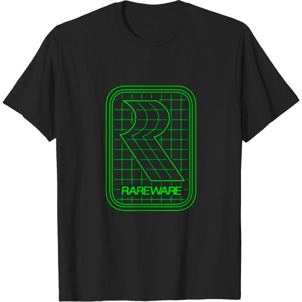Rareware Wireframe Logo - Rareware - T-Shirt-image