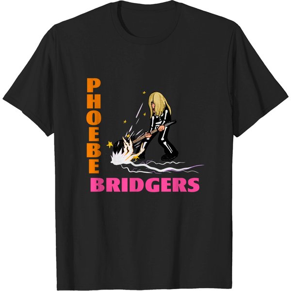 Phoebe Bridgers Guitar Smash - Phoebe - T-Shirt-image