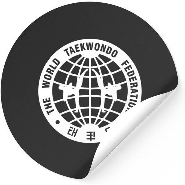 The World Of Taekwondo Stickers-image