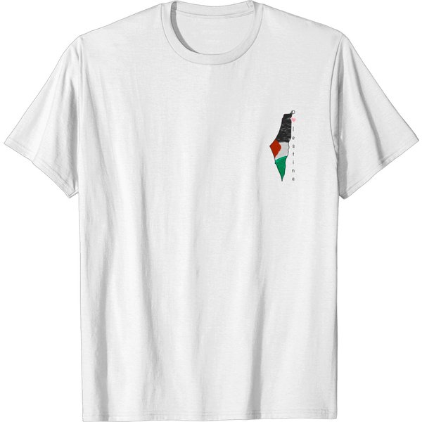 Palestine Map - Palestine - T-Shirt-image