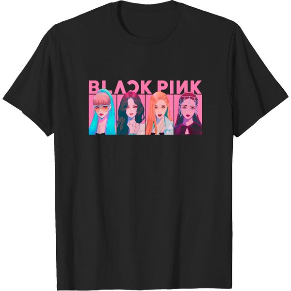 Blackpink Unisex Tshirt Black Cotton Shirt Blackpink-image