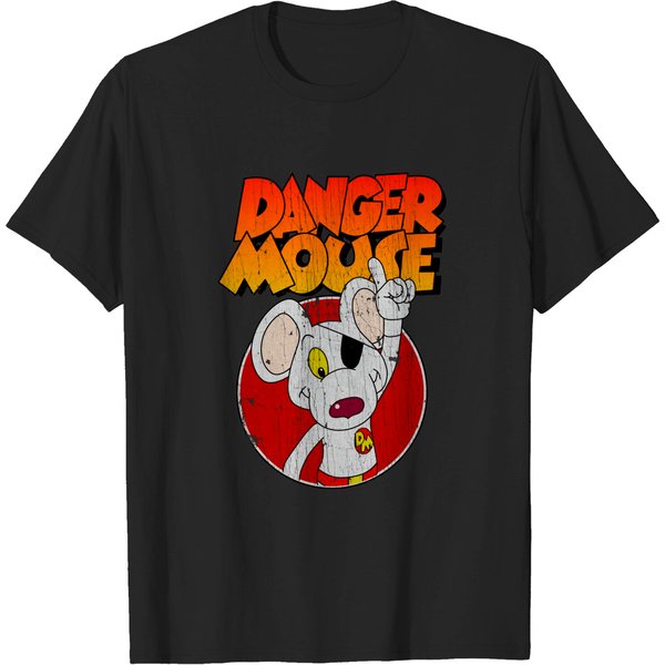 Vintage Dangermouse - Danger Mouse - T-Shirt-image
