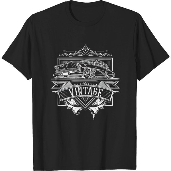 Oldtimer Car - Vintage T-Shirt-image