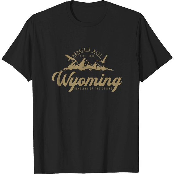 Usa, Mountain States, Wyoming Gold Classic - Wyoming - T-Shirt-image