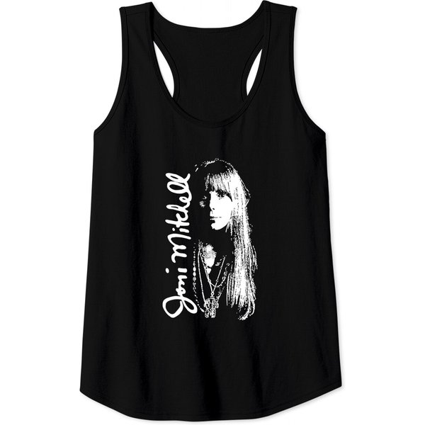 Joni Mitchell // Folk Musician - Joni Mitchell - Tank Tops-image
