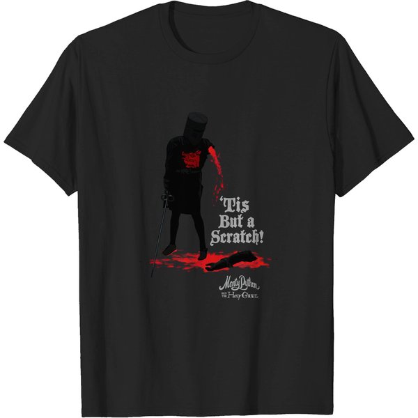 Monty Python Unisex Tee: Tis But A Scratch-image