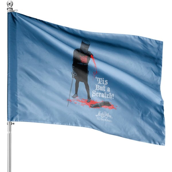 Monty Python Unisex House Flag: Tis But A Scratch-image