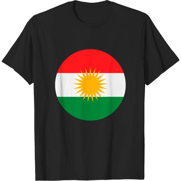 Kurdistan Kurdish Flag Banner T-Shirt-image