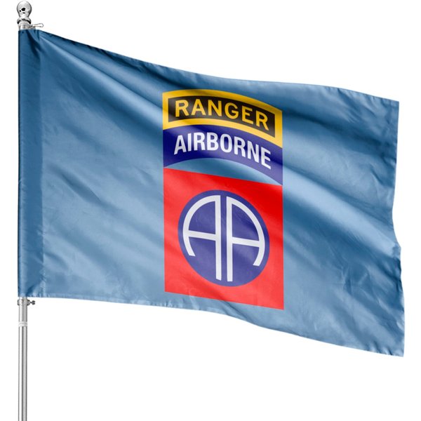 82Nd Airborne 82Nd Airborne Ranger House Flags-image