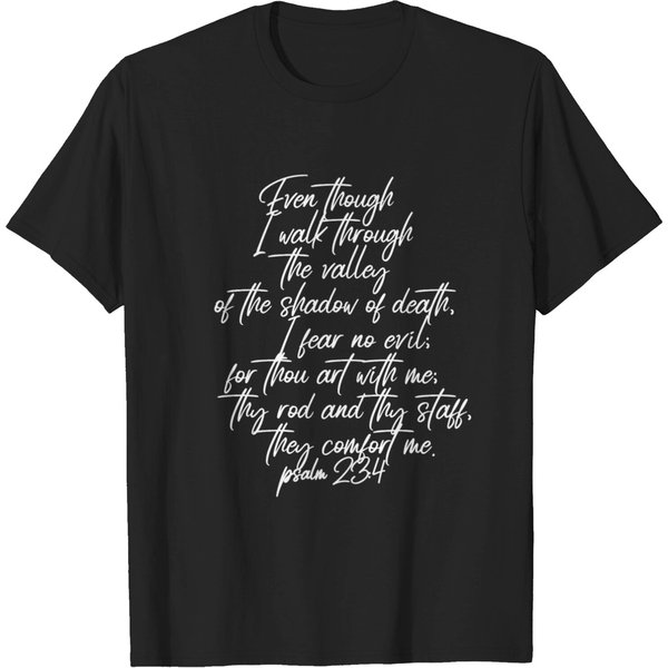 Psalm 23:4 T-Shirt-image