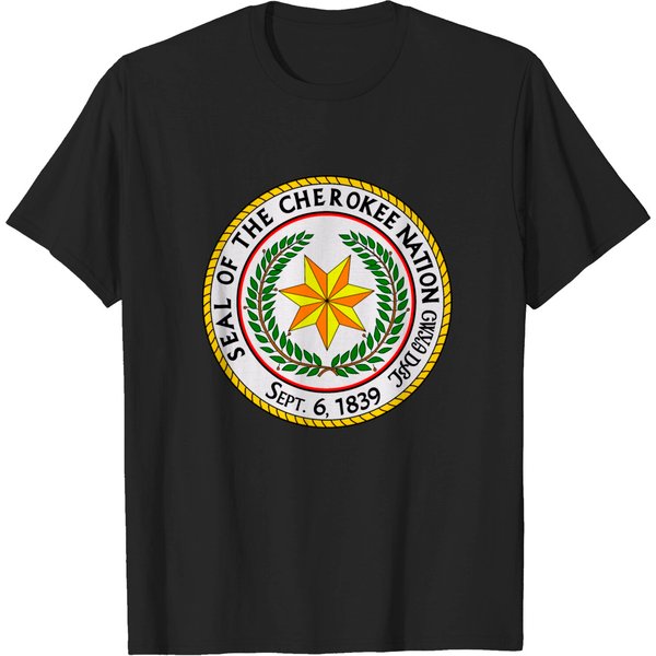 Great Seal Of The Cherokee Nation T-Shirt-image