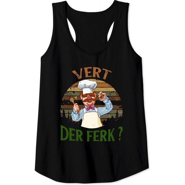 The Swedish Chef - Vert Der Ferk - The Swedish Chef - Tank Tops-image