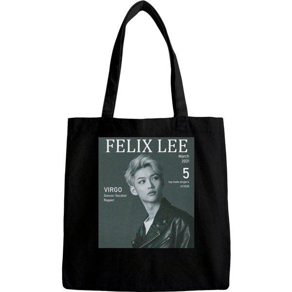 Felix Lee Stray Kids Black Graphic Shirt