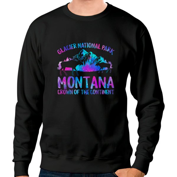 Glacier National Park Sweatshirt, Glacier National Sweatshirts-image