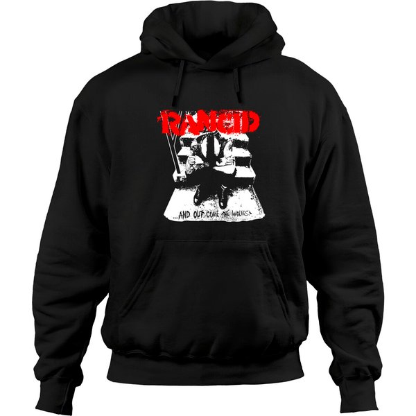 Rancid And Out Come The Wolves Official Merchandis Hoodies-image
