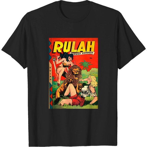 Rulah Jungle Goddess Comic Cover - Comics - T-Shirt-image