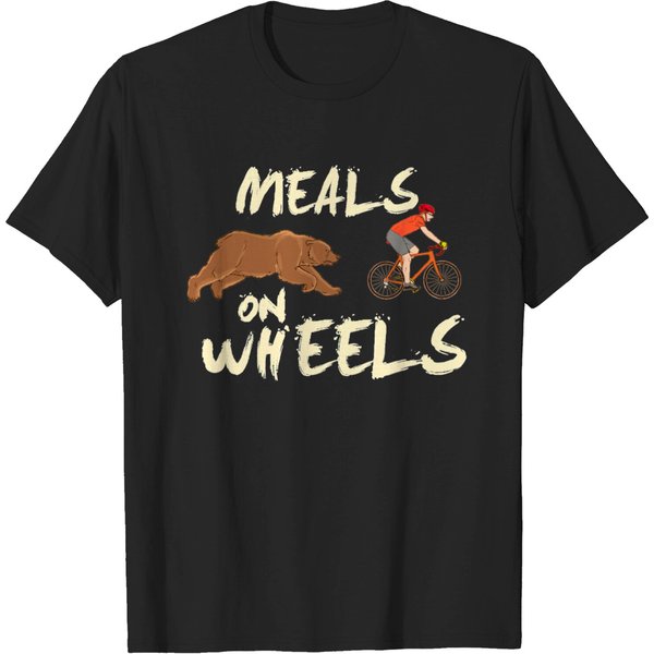 Mtb Outdoor Meals On Wheels Gift & Shirt T-Shirt-image