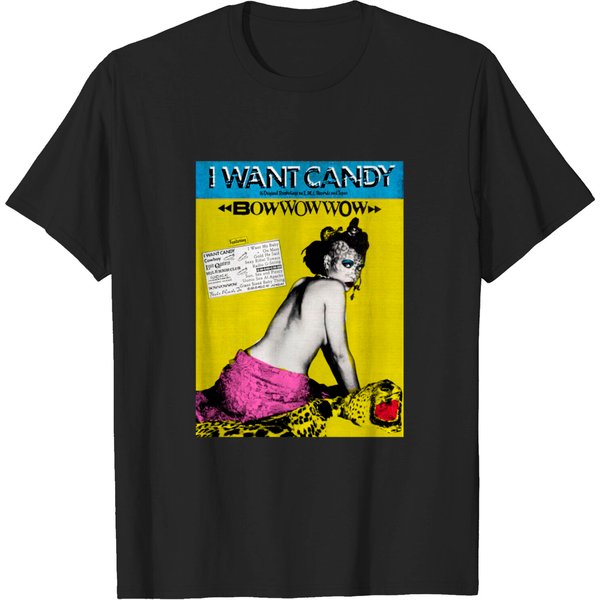 Bow Wow Wow I Want Candy - New Wave - T-Shirt-image