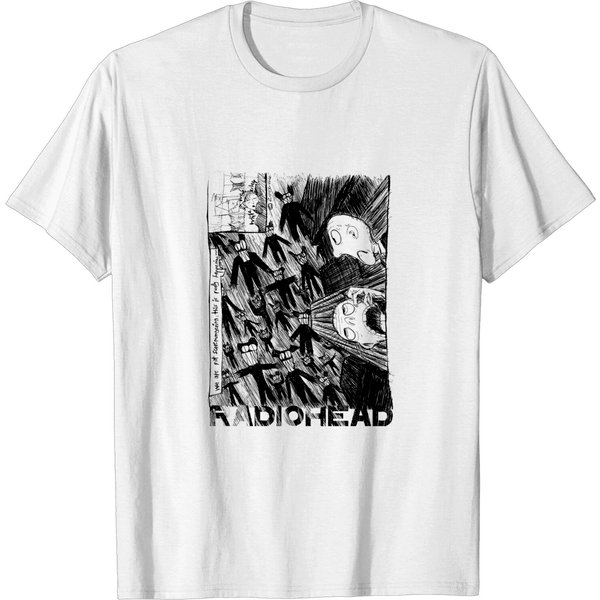 Radiohead Tee | Radiohead Graphic Tshirt | Vintage Band Tee | 90S Band Tshirt-image