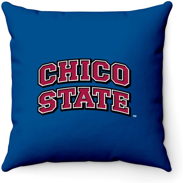 Chico State University Wildcats Ncca Ppchi04 Throw Pillows-image