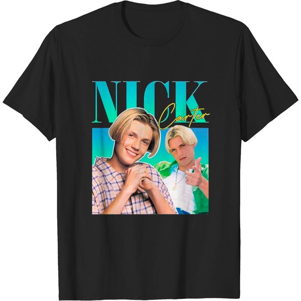 Nick Carter | Backstreet Boys 90S Style Shirt, Backstreet Boys Graphic Tee-image