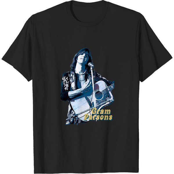 Grievous Angel - Gram Parsons - T-Shirt-image
