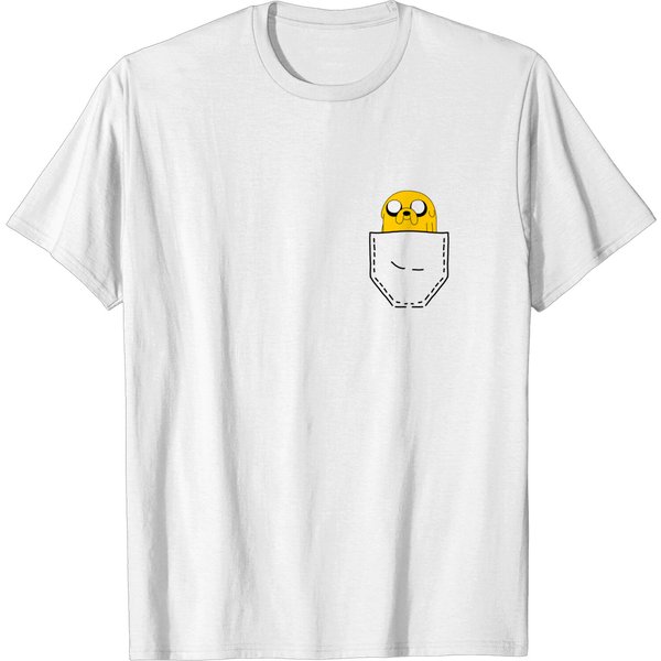 Jake In The Pocket - Adventure Time - T-Shirt-image