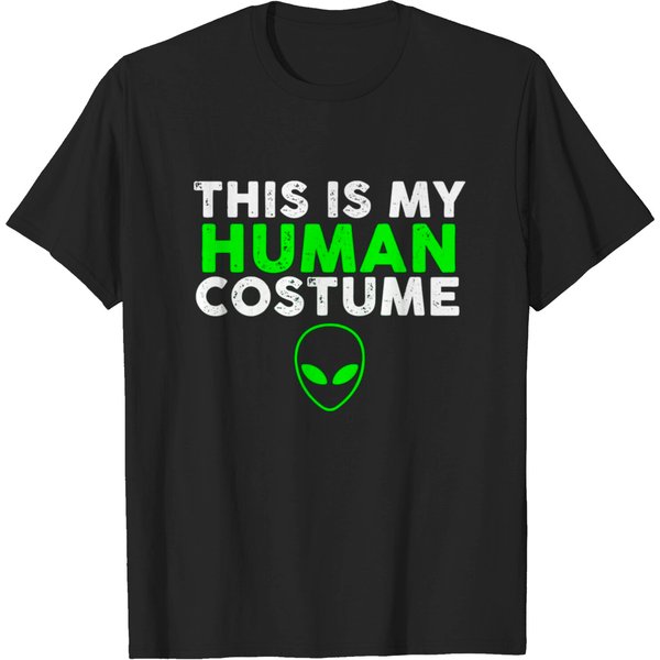 This Is My Human Costume T-Shirt-image