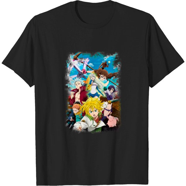 Seven Deadly Sins Black Classic T-Shirt-image