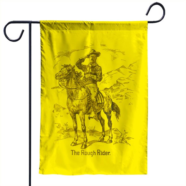 Teddy Roosevelt - The Rough Rider - Theodore Roosevelt - Garden Flags-image