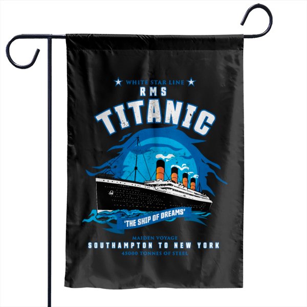 White Star Line Rms Titanic - Boys Girls Kids Gift Garden Flags