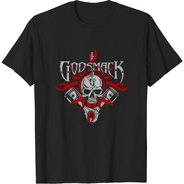 Godsmack Unisex Tee: Chrome Pistons-image