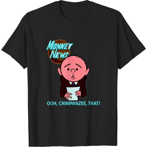 Monkey News T-Shirt (3) T-Shirt-image