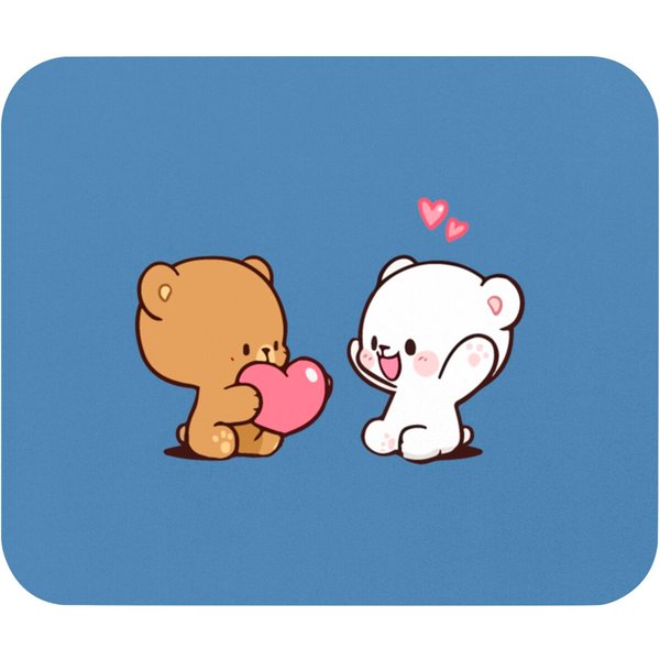 Milk Mocha Bear Mouse Pads-image